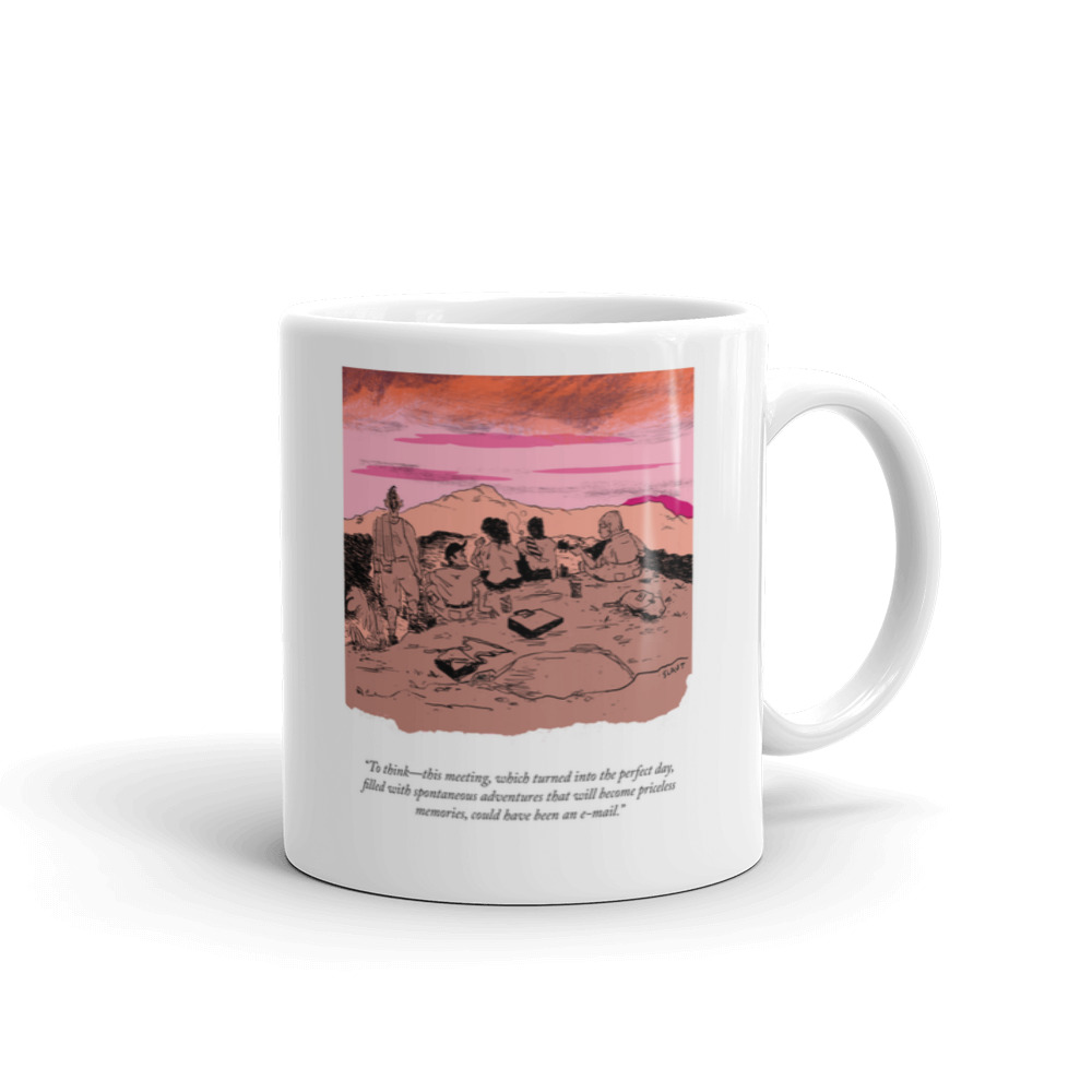 White Glossy Mug