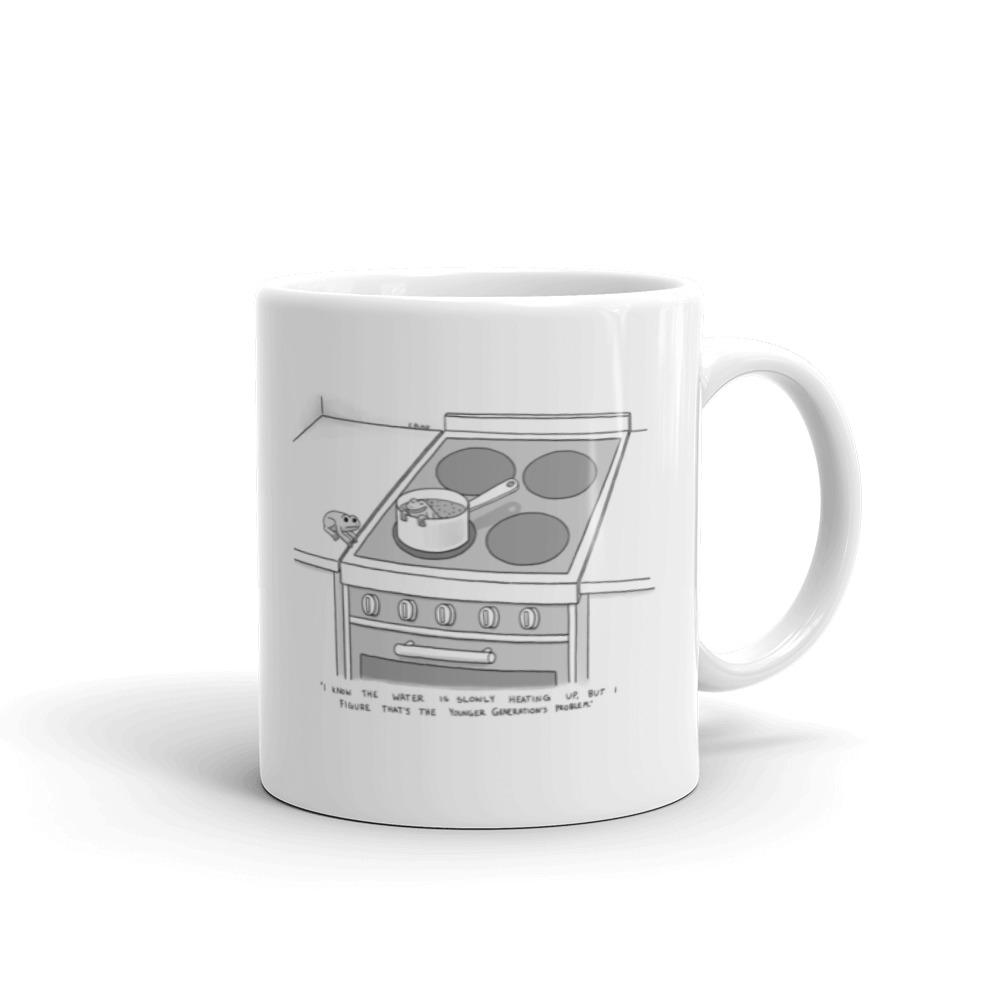 White Glossy Mug