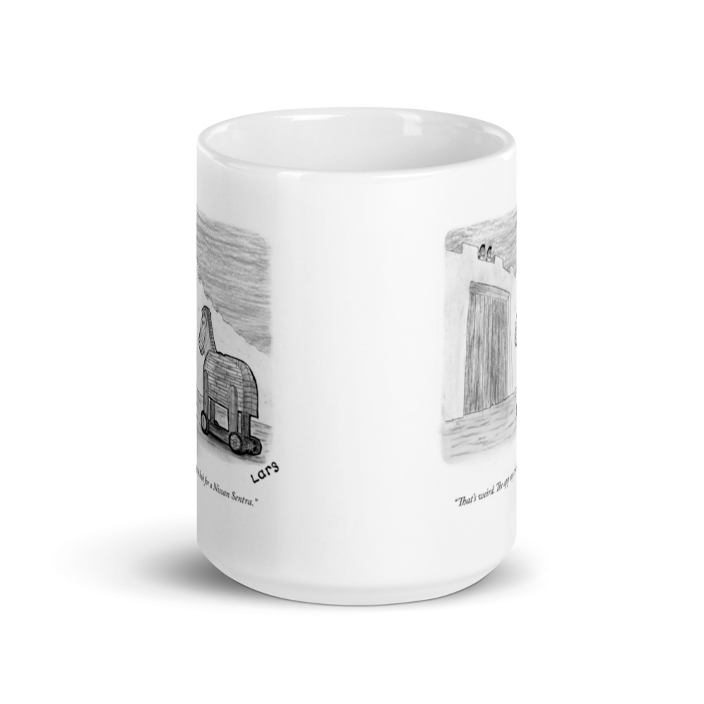 White Glossy Mug