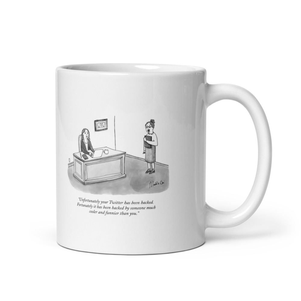 White Glossy Mug