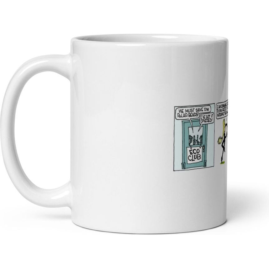 White Glossy Mug