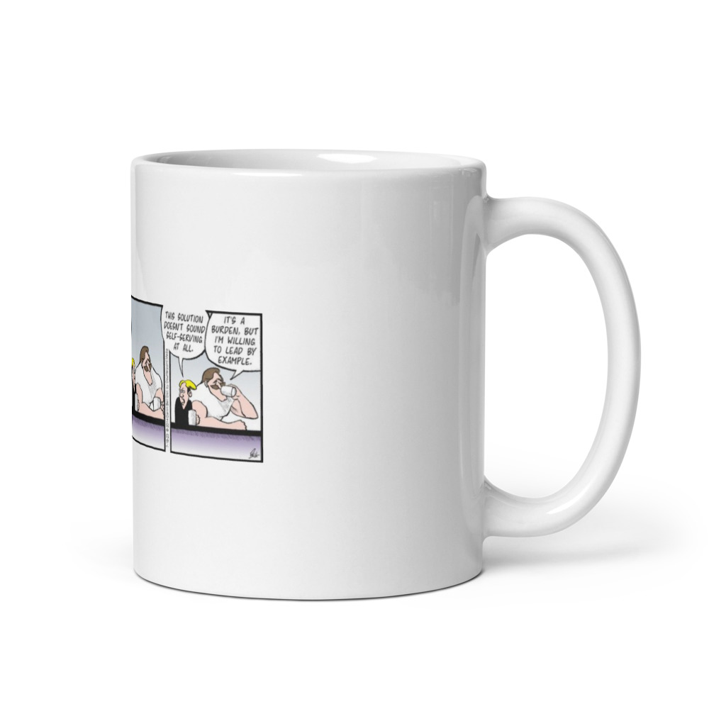 White Glossy Mug