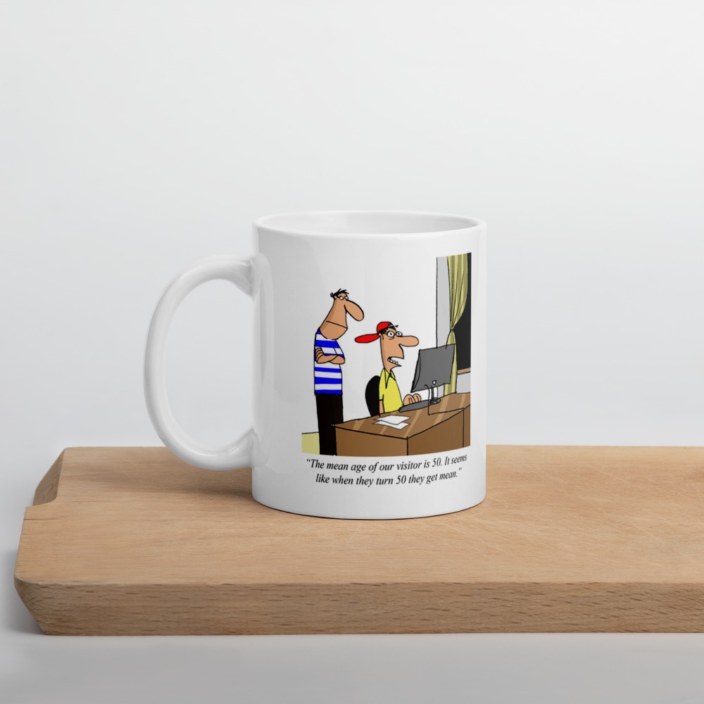 White Glossy Mug