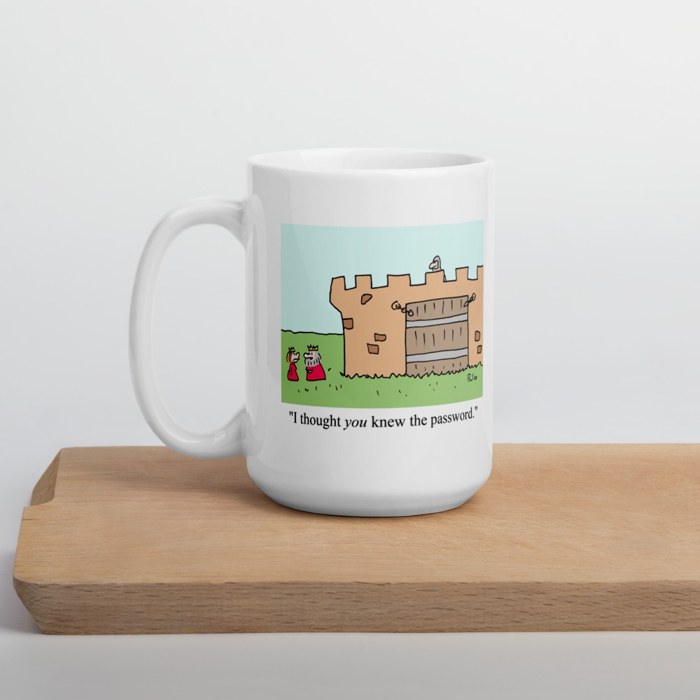 White Glossy Mug