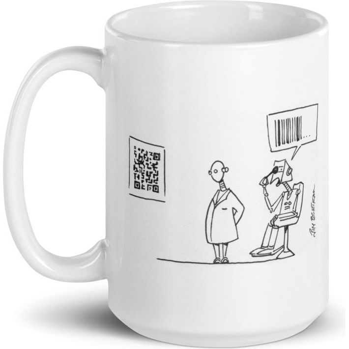 White Glossy Mug