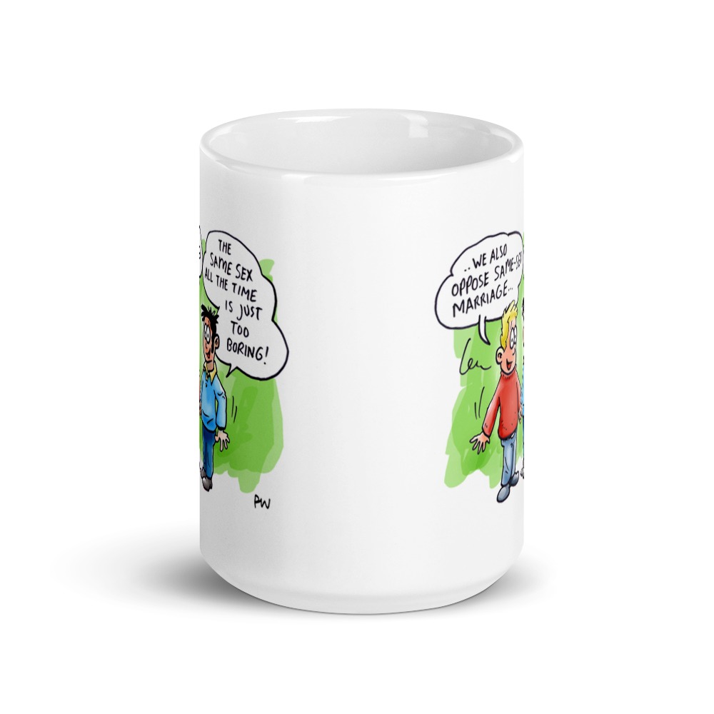 White Glossy Mug