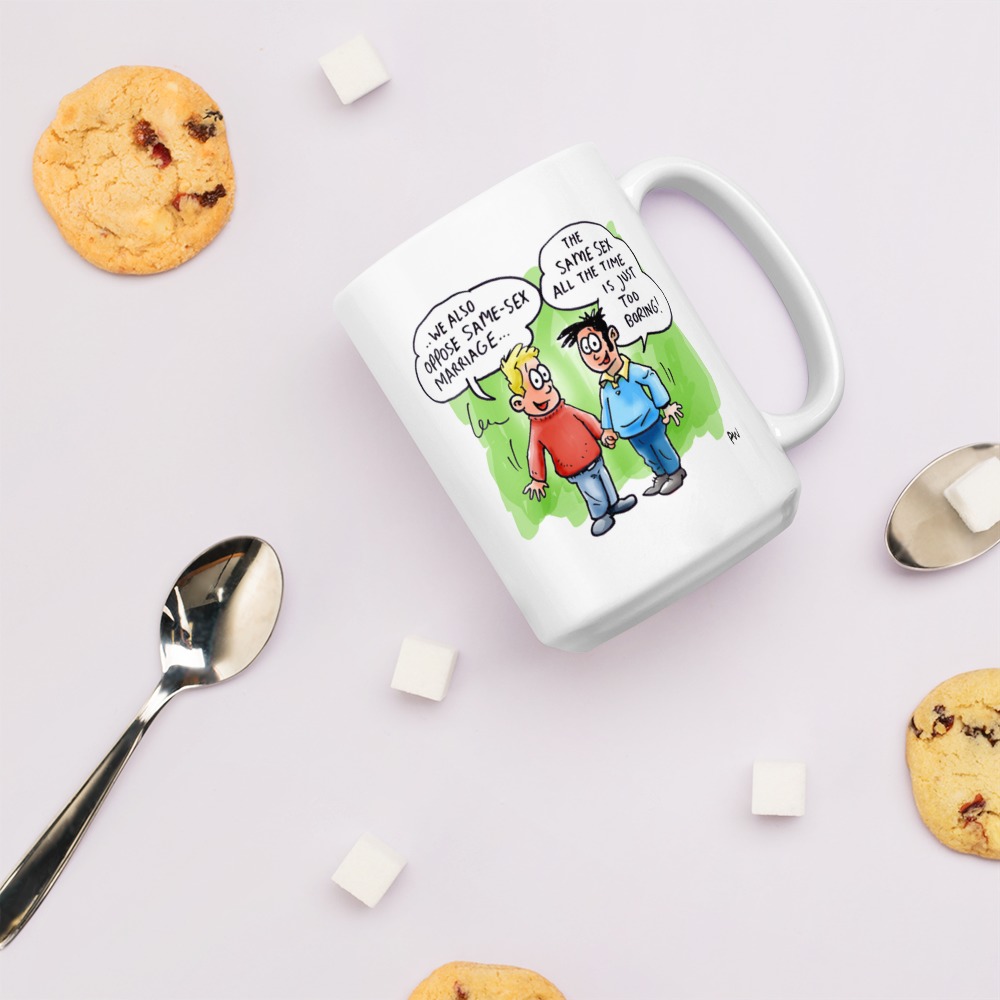 White Glossy Mug
