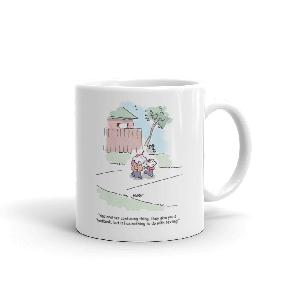 White Glossy Mug