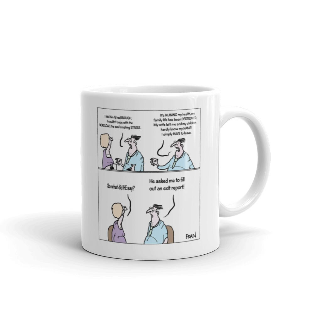 White Glossy Mug