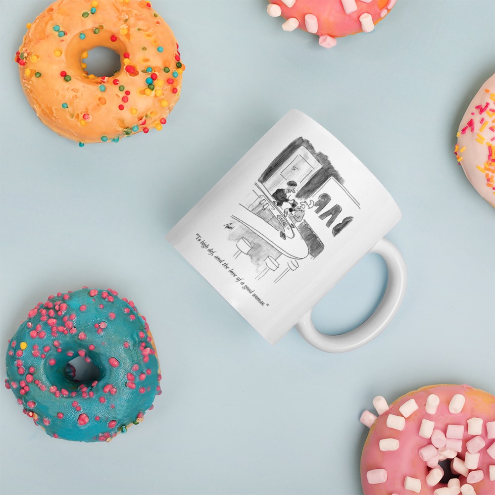 White Glossy Mug