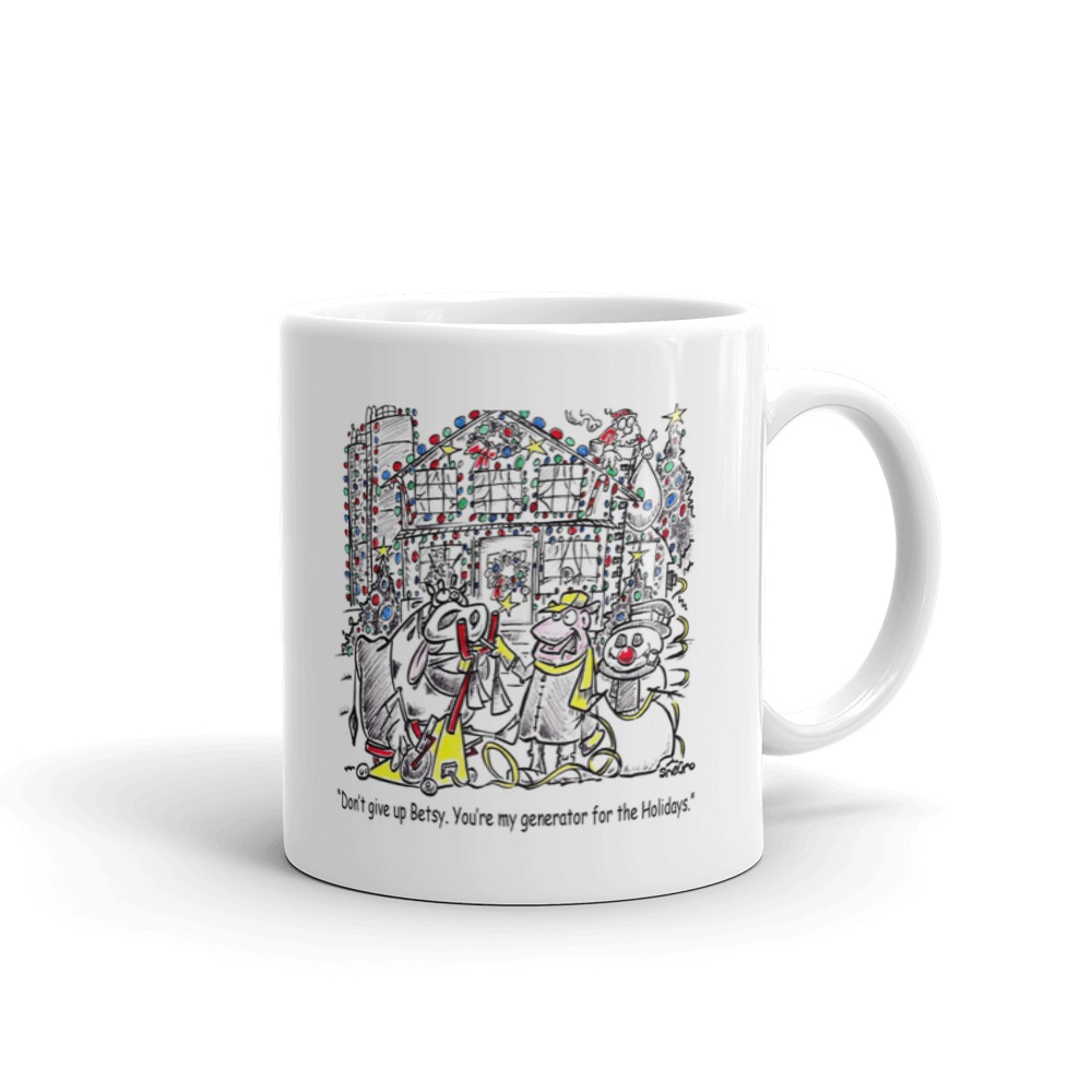 White Glossy Mug