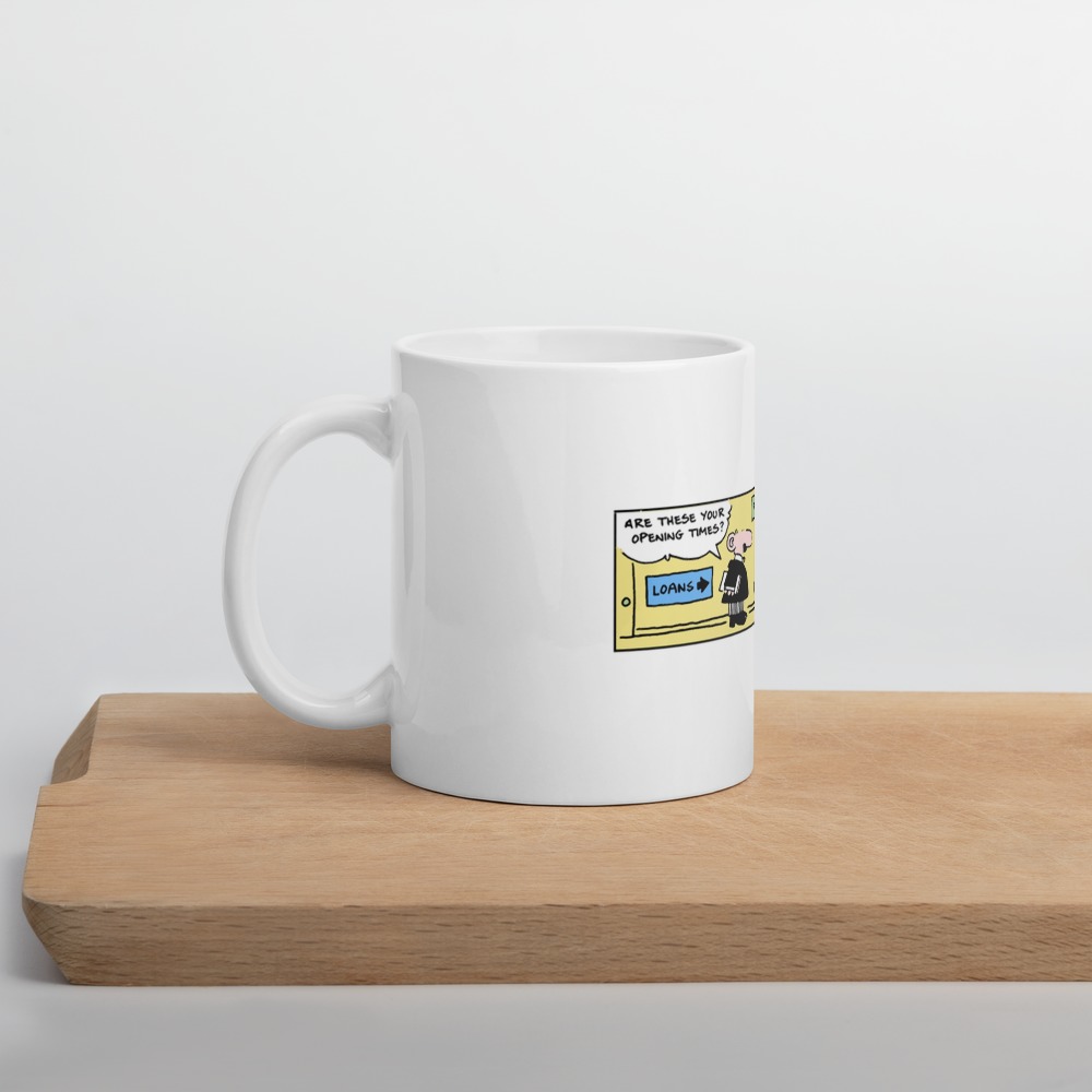 White Glossy Mug