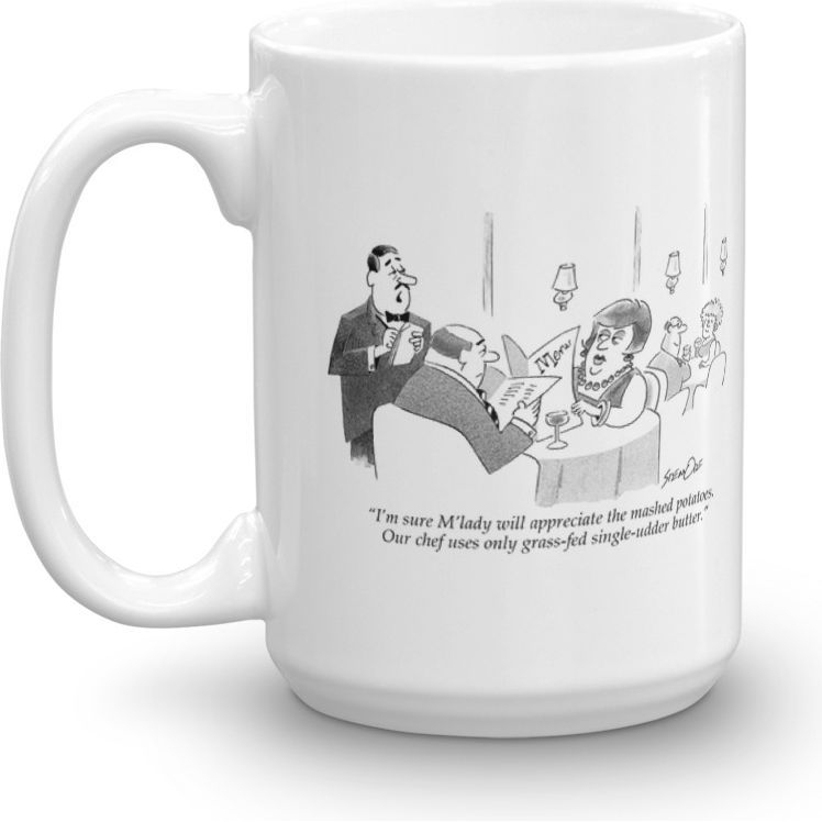 White Glossy Mug