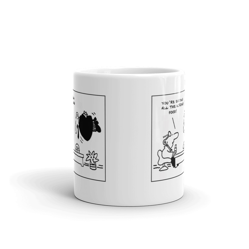 White Glossy Mug