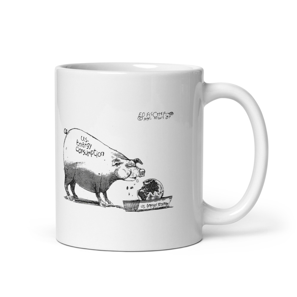 White Glossy Mug