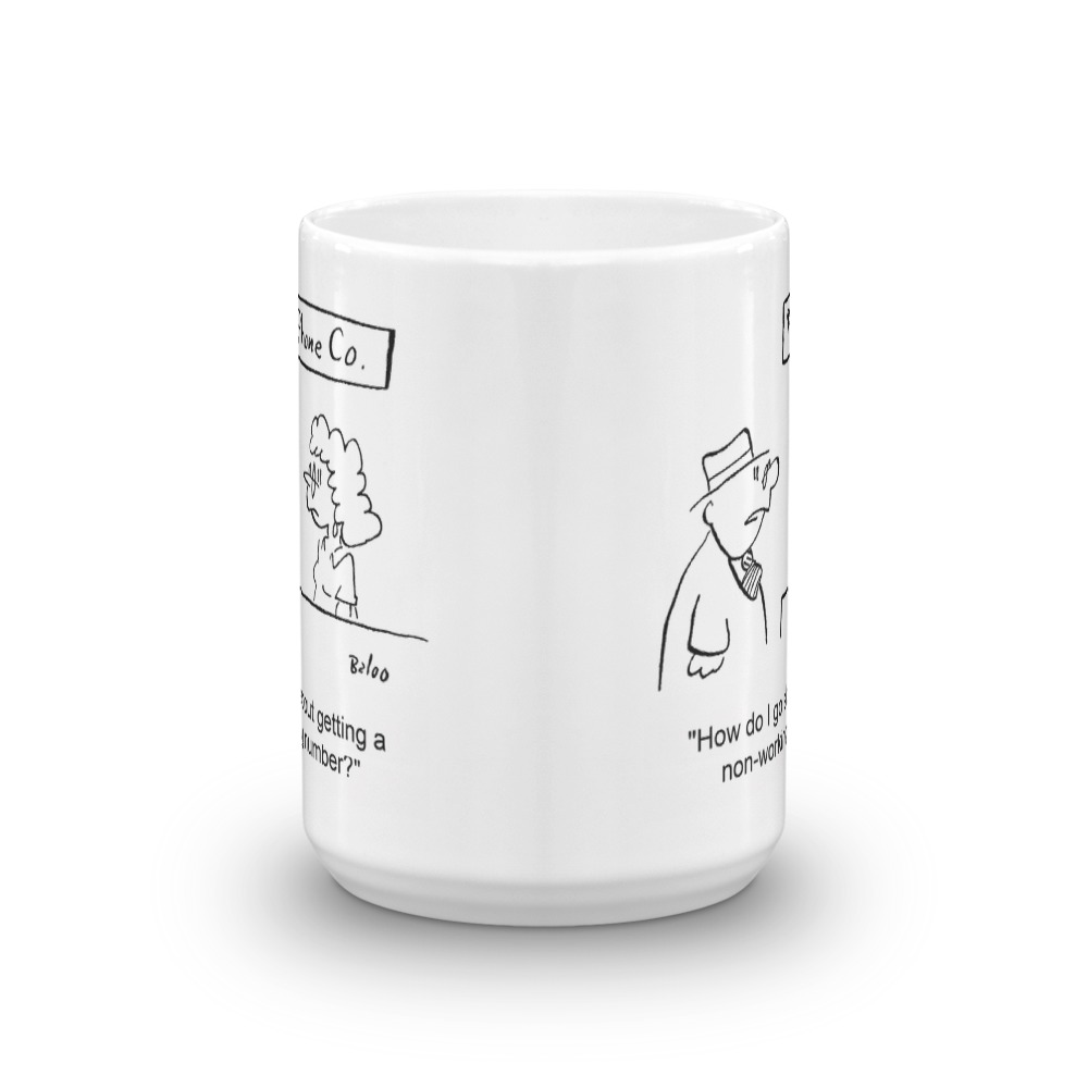 White Glossy Mug