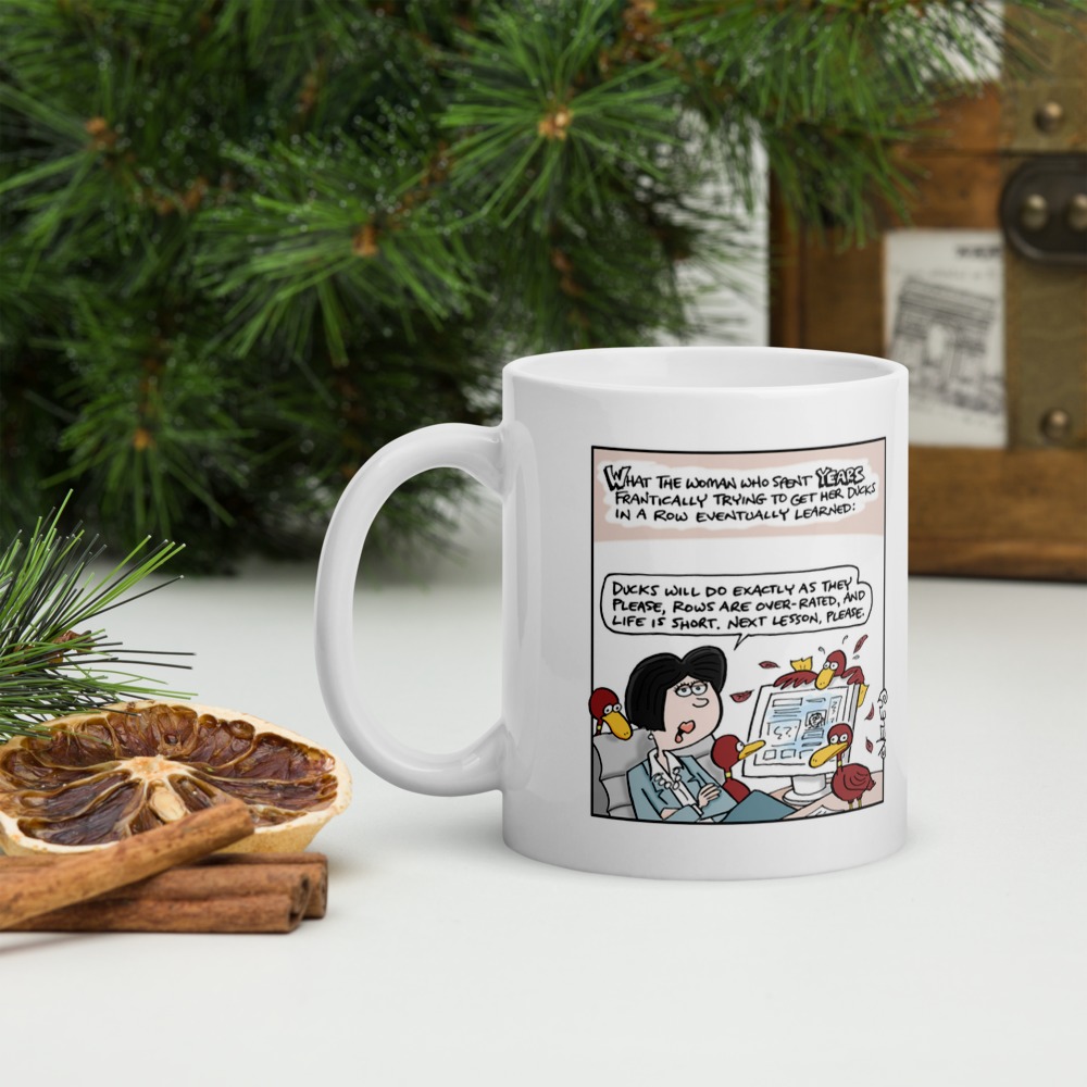 White Glossy Mug