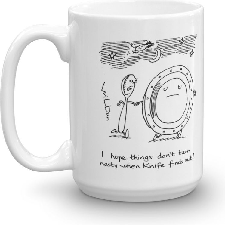 White Glossy Mug