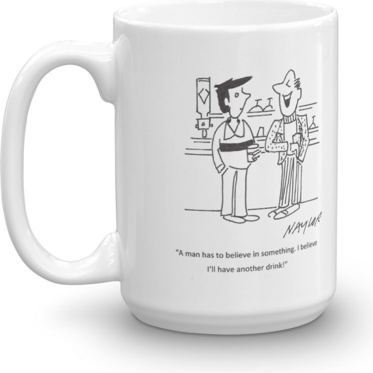 White Glossy Mug