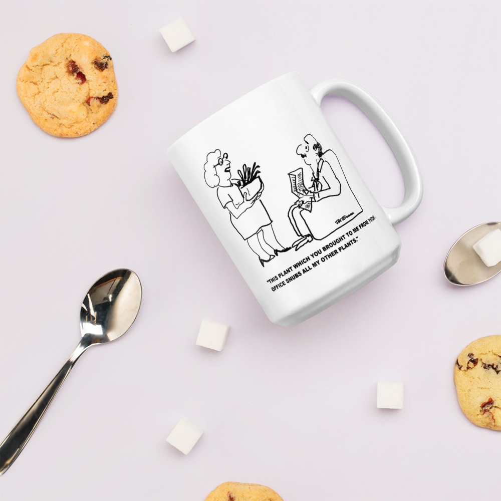 White Glossy Mug