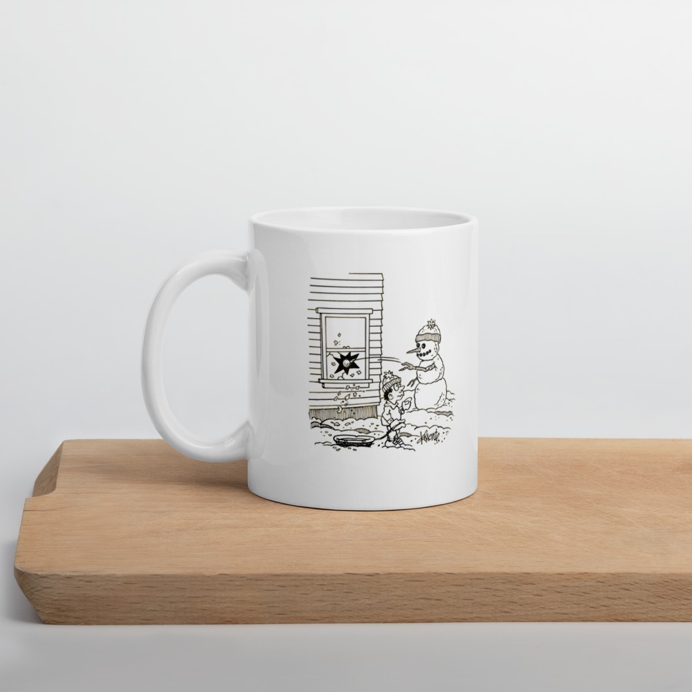 White Glossy Mug