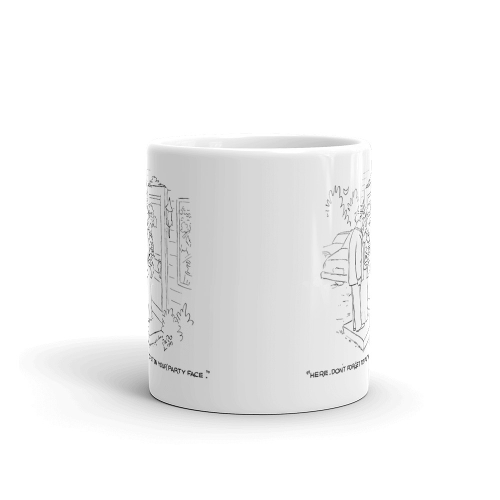 White Glossy Mug