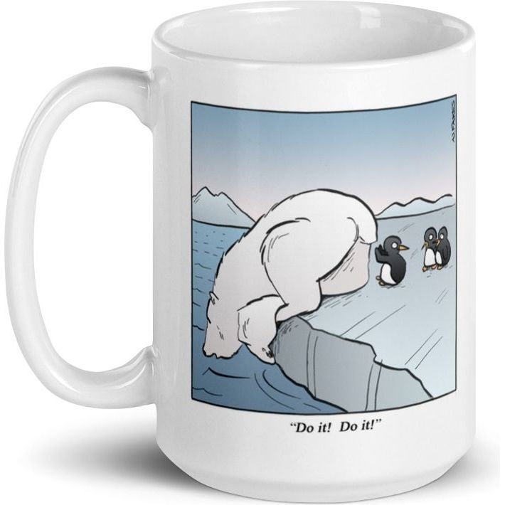 White Glossy Mug
