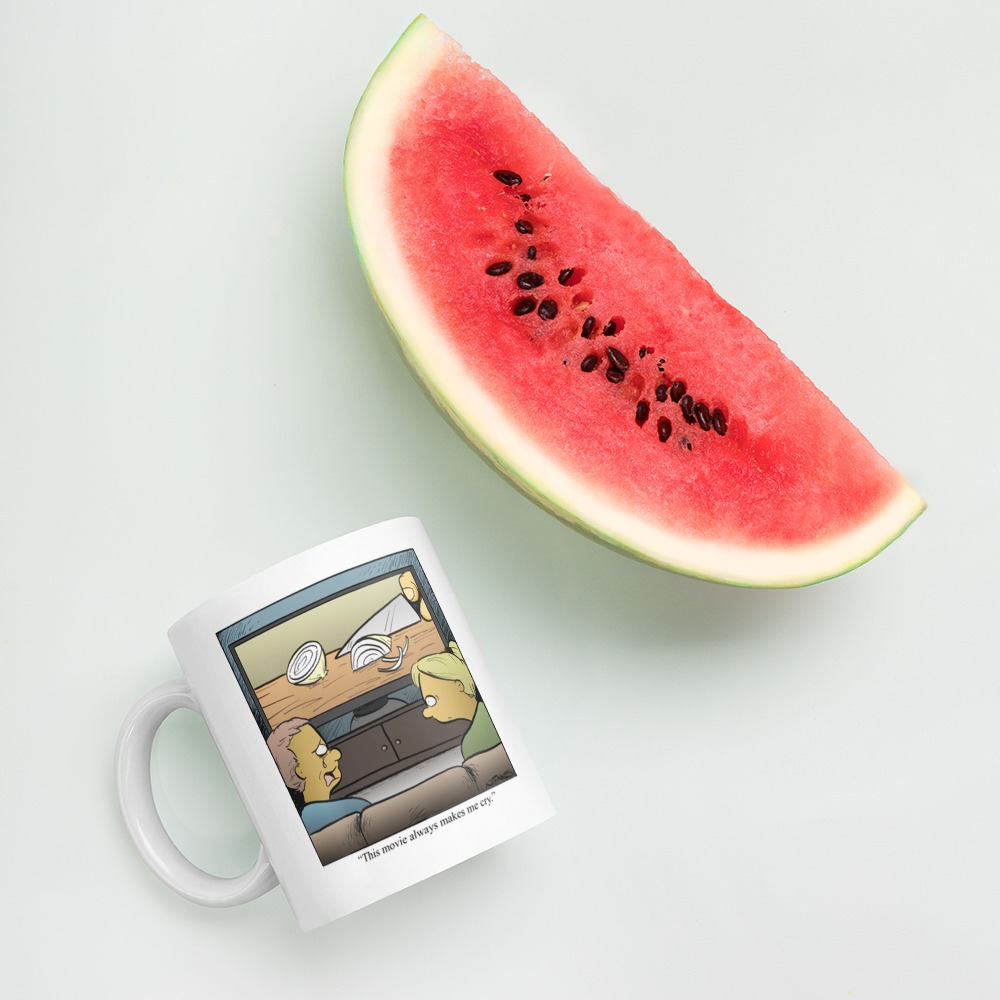 White Glossy Mug