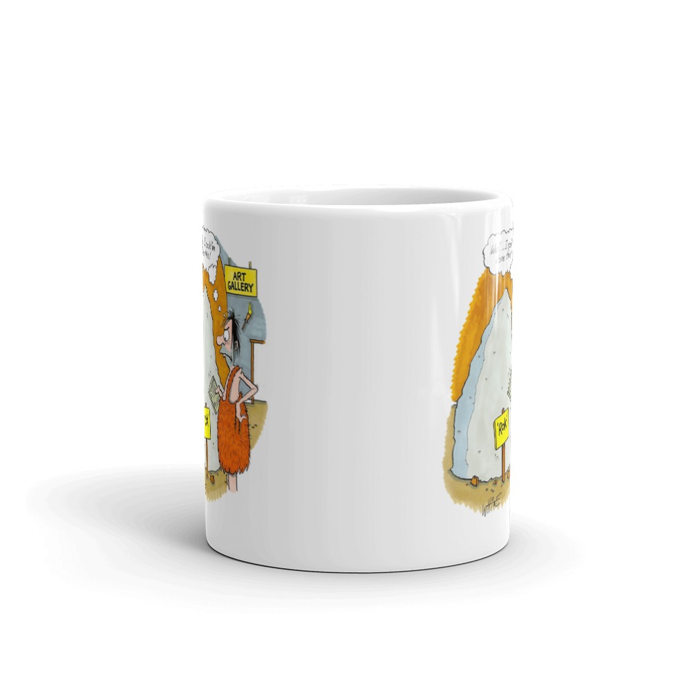 White Glossy Mug
