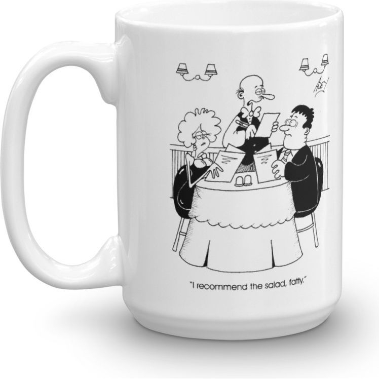 White Glossy Mug