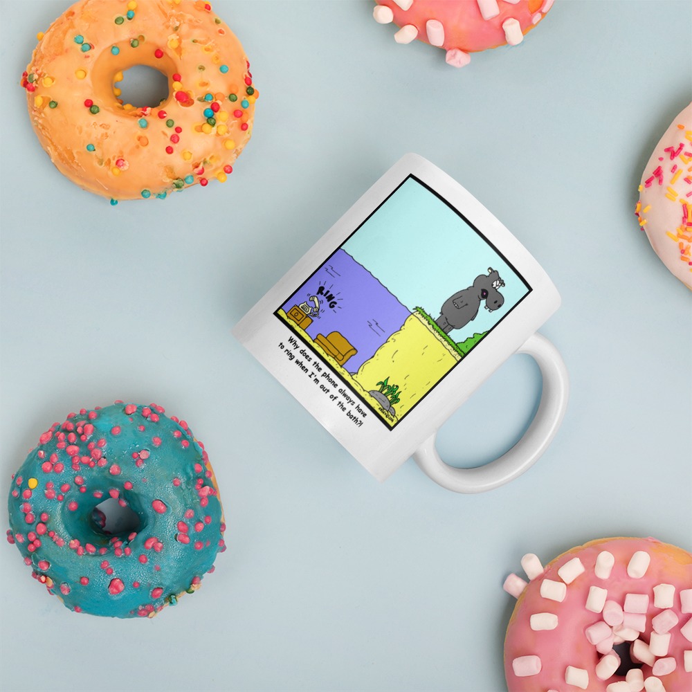 White Glossy Mug
