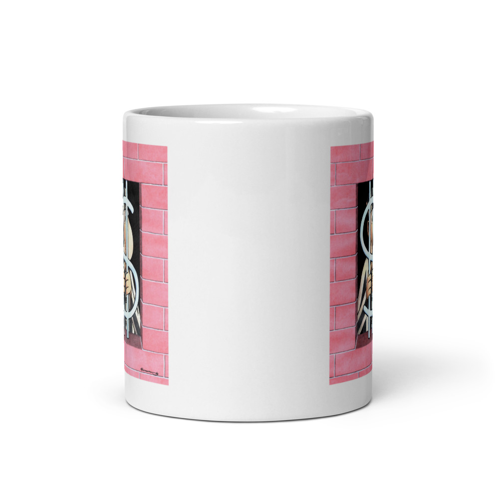 White Glossy Mug