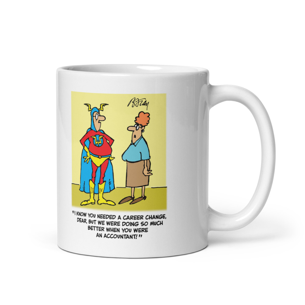 White Glossy Mug