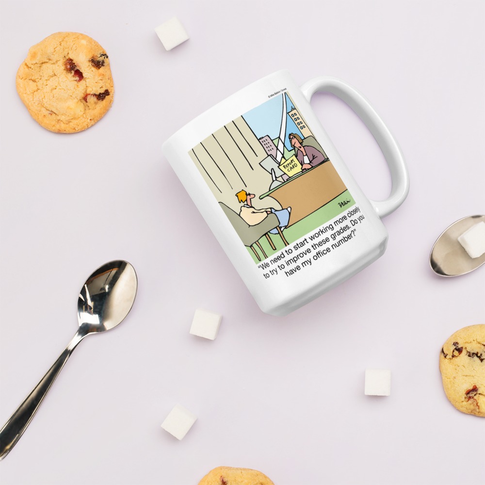 White Glossy Mug
