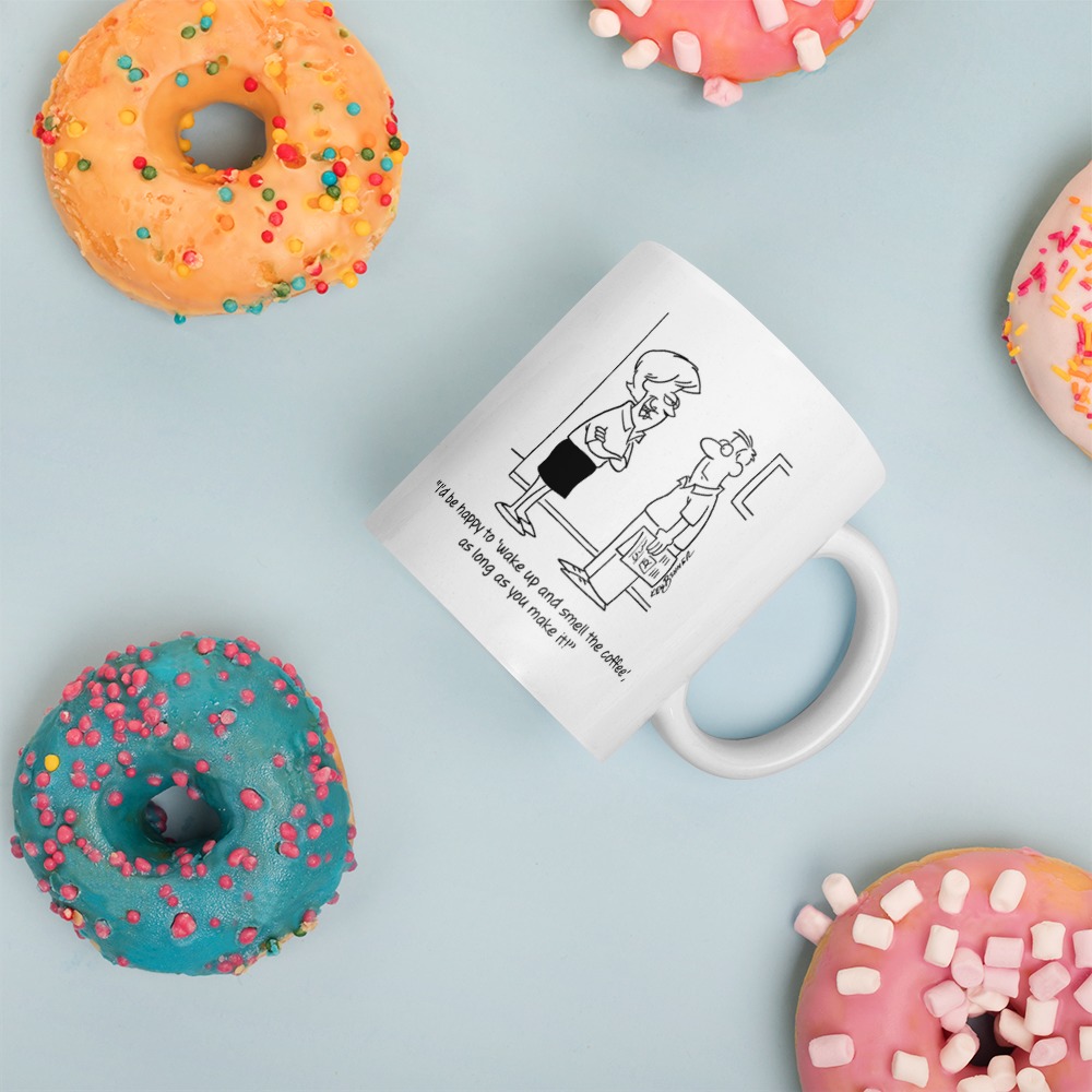 White Glossy Mug