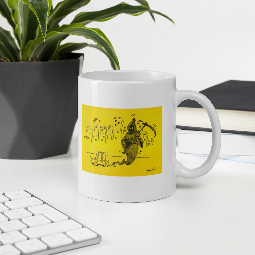 White Glossy Mug