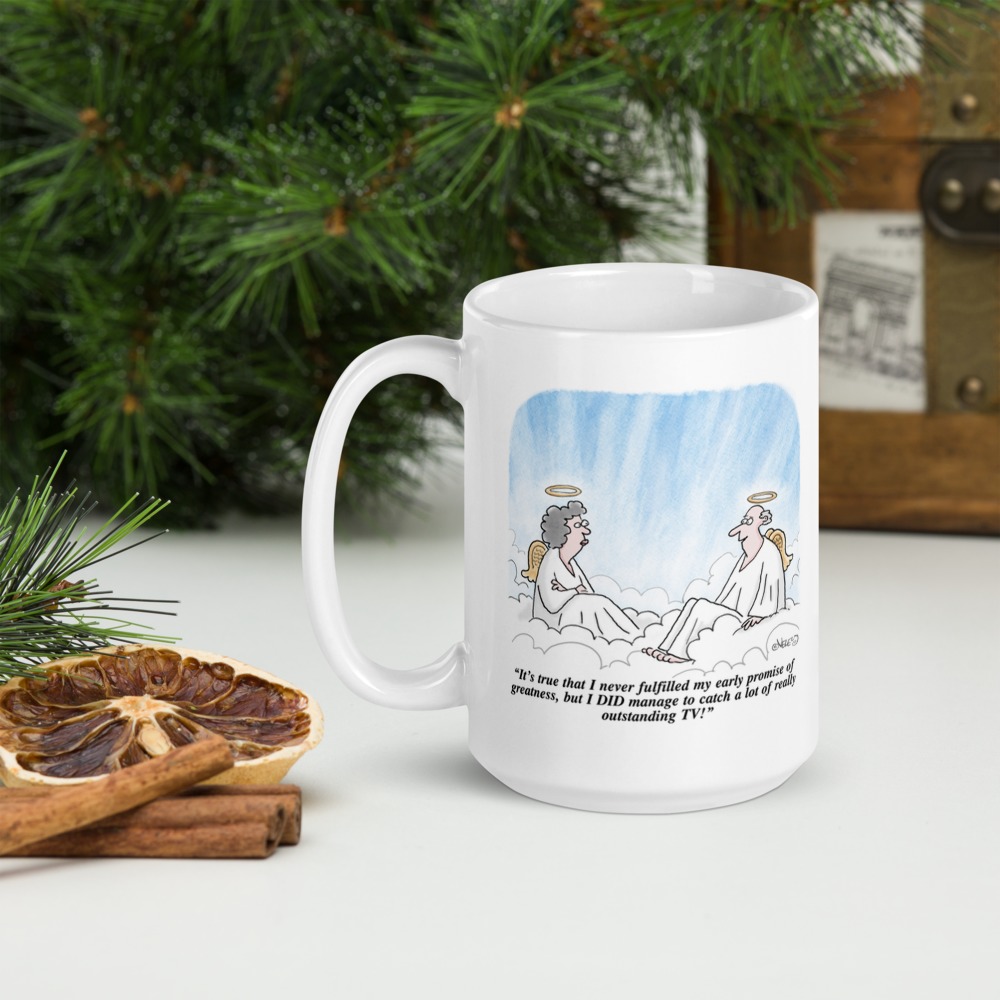 White Glossy Mug