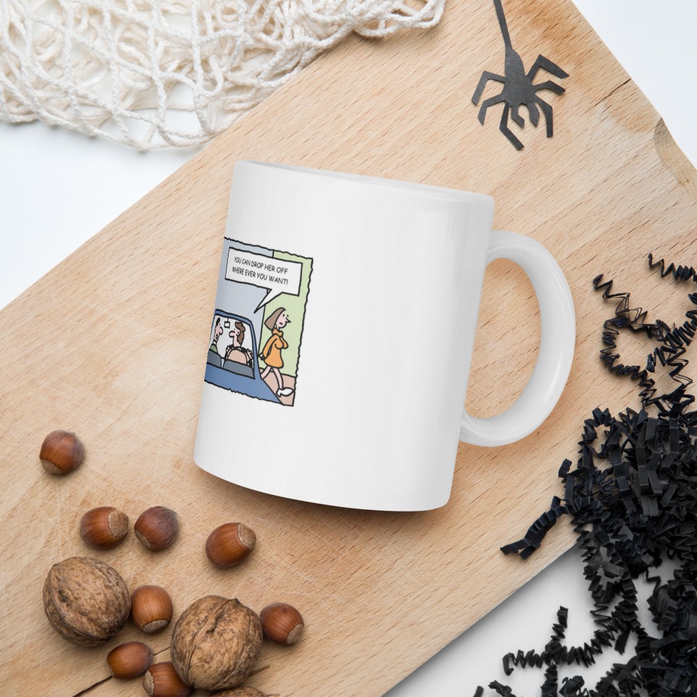 White Glossy Mug
