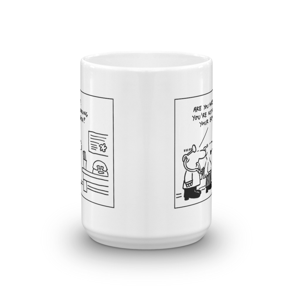 White Glossy Mug