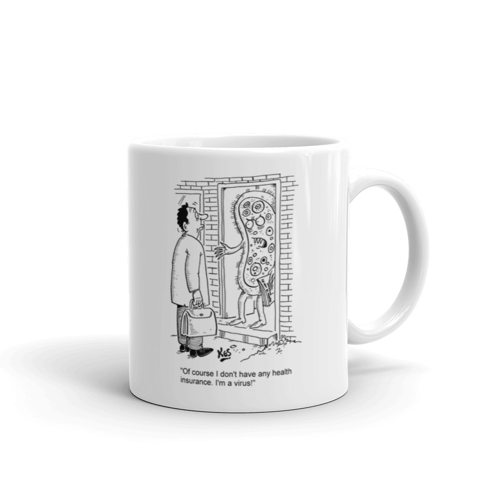 White Glossy Mug