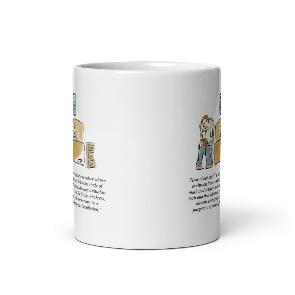 White Glossy Mug