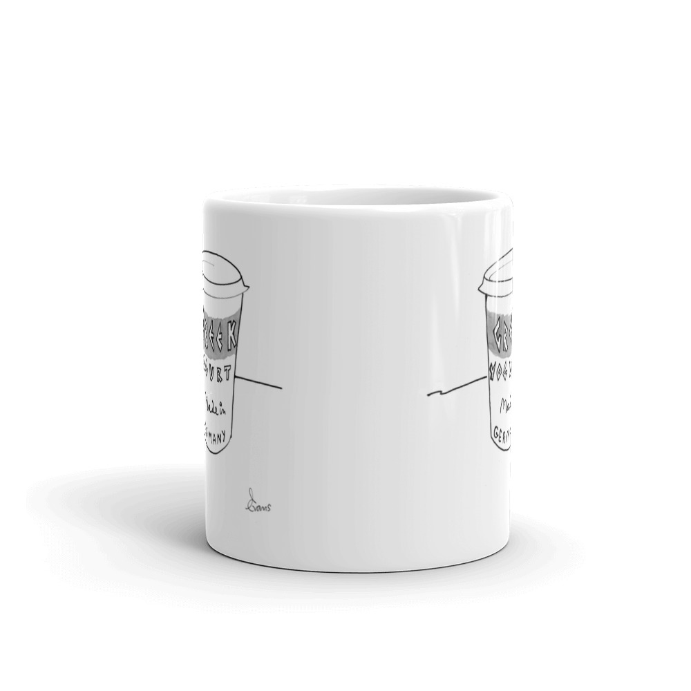White Glossy Mug