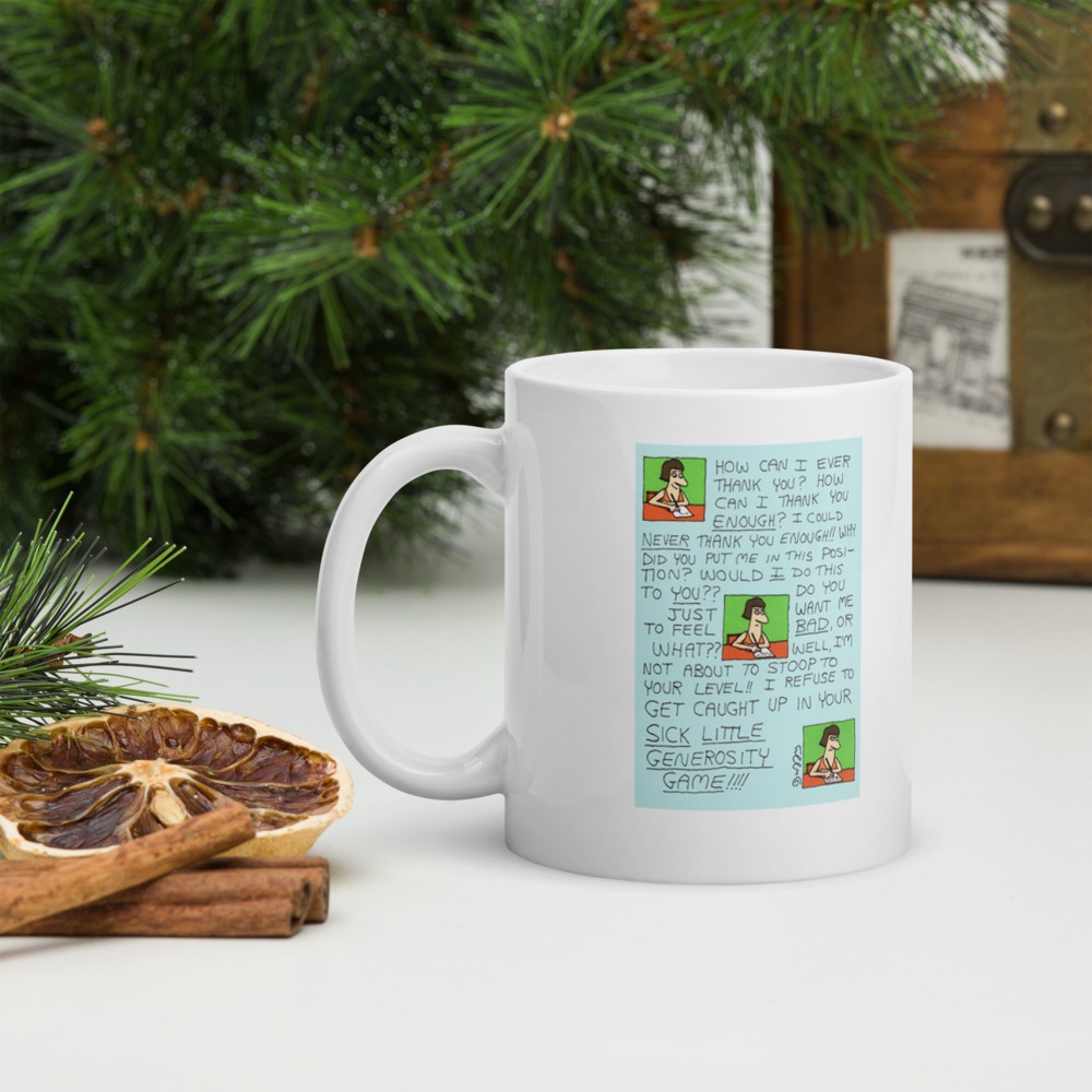 White Glossy Mug