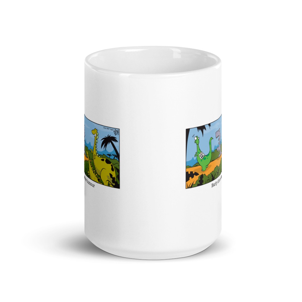 White Glossy Mug