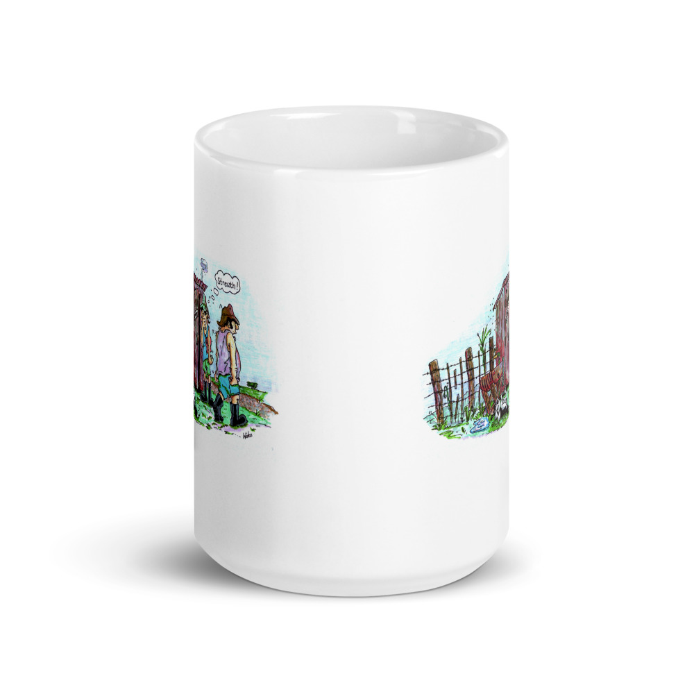 White Glossy Mug
