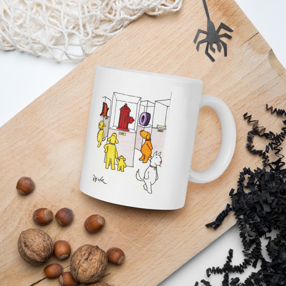 White Glossy Mug