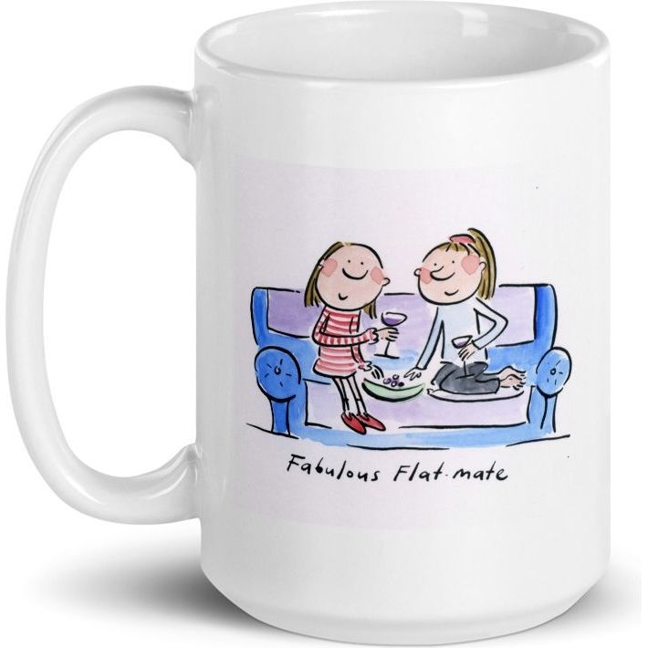 White Glossy Mug