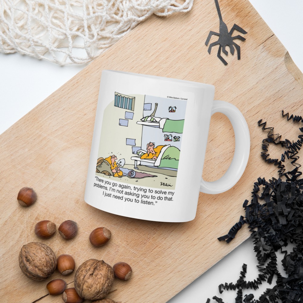 White Glossy Mug