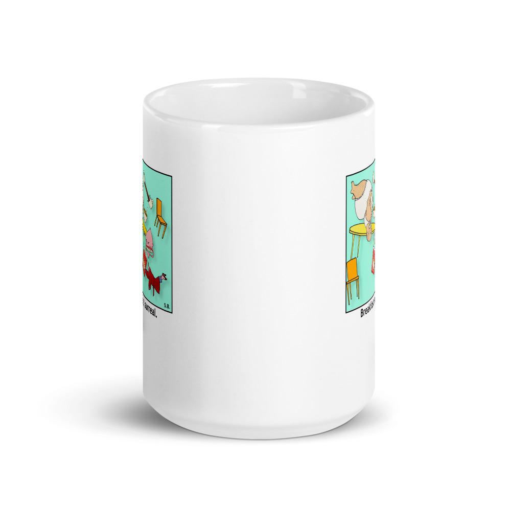 White Glossy Mug