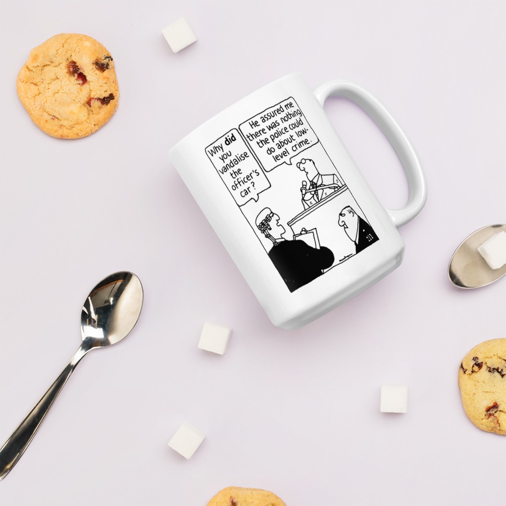 White Glossy Mug